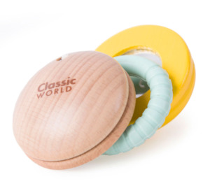 Classic World Macaroon Rattle