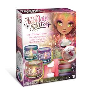 Nebulous Stars Night Light Jars