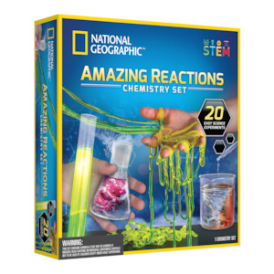 National Geo - Amazing reactions chemistry Set
