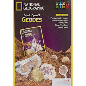 National Geographic: National Geographic Break Open 2 Geodes