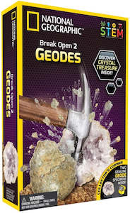 National Geographic Break Open 2 Geodes