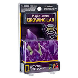 National Geographic Purple Crystal Growing Lab