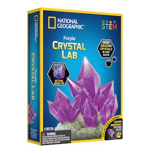 National Geographic Crystal Lab Purple
