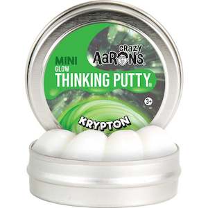 Crazy Aarons: Crazy Aarons Thinking Putty Small Tin Krypton