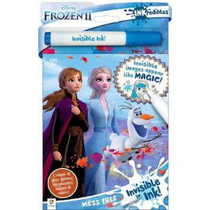 Book: INKredibles Magic Ink Activity Book Disney Frozen 2