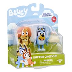 BLUEY FIGURES DOCTOR'S CHECK UP 2 PK