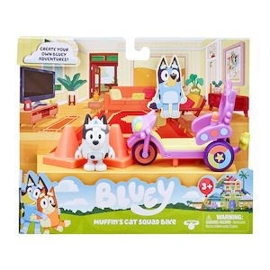 Preschool: BLUEY'S AND FRIENDS VECHILE MIFIN'S CAT SQUAD BIKE