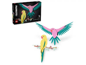 Art: LEGO ART 31211 The Fauna Collection – Macaw Parrots