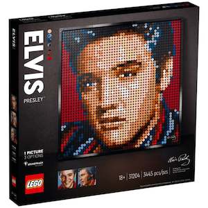 Art: LEGO Art 31204 Elvis Presley The King