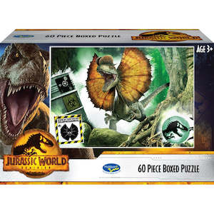 Jurassic World: Jurassic World Domination Dilophosaurus Boxed 60 Piece Puzzle