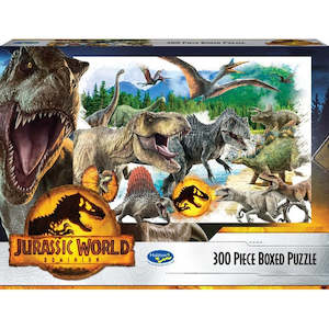 Jurassic World: Jurassic World Dominion Boxed 300 Piece Puzzle