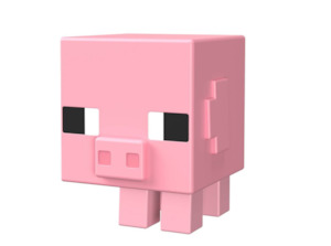 Minecraft Mob Heads Pig