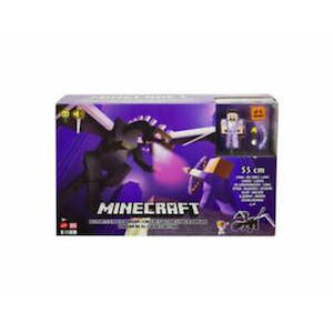 Minecraft 1: Minecraft Ultimate Ender Dragon With Dragon Battle Steve