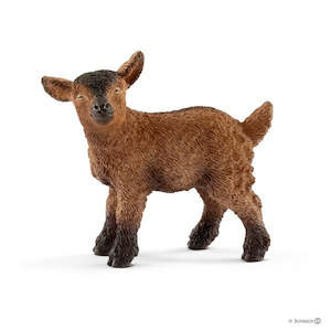 Animals: Schleich Kid Goat (Green Dot)