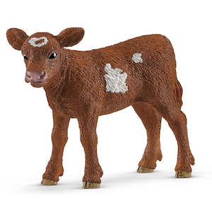 Schleich Texas Longhorn Calf (Red Dot)