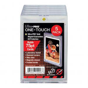 Ultra Pro One Touch 75Pt Magnetic Closure 5 Pack