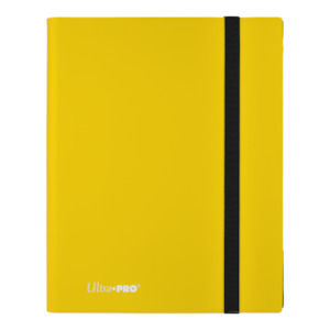 Ultra Pro 9-Packet Eclipse Pro Binder - Yellow