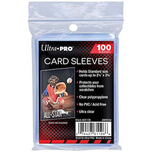 Ultra Pro: Ultra Pro Card Sleeves 100pack 2-5/8 x 3-1/2