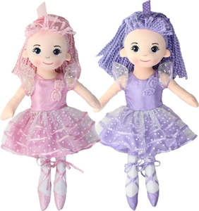 Teddy Time Julia Doll 35cm Assorted Colours