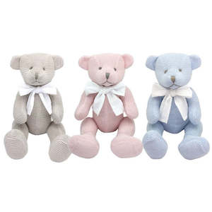 Teddy Time Blake Bear 35cm Assorted Colours