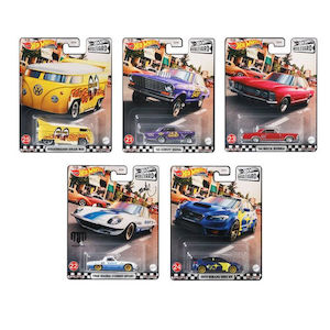 Super Deals: Hot Wheels 2021 Premium Boulevard Set of 5 Cars (GJT62-956E)