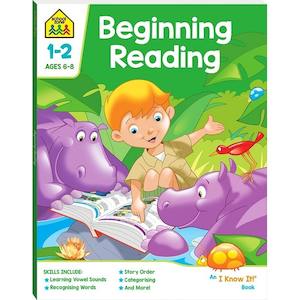 School Zone Beginning Reading Activity Book