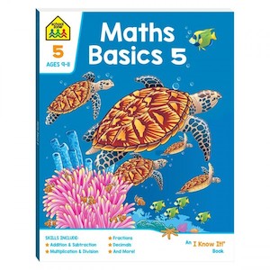 School Zone: School Zone Maths Basics 5 Activity Book