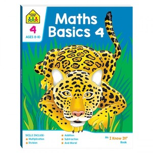 School Zone Maths Basics 4 Activity Book