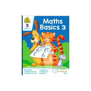 School Zone: School Zone Maths Basics 3 Activity Book