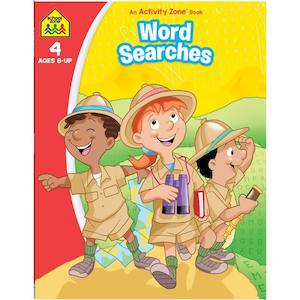 School Zone: School Zone Word Searches Activity Book