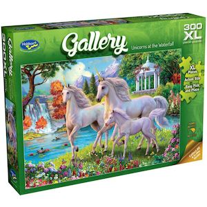 Holdson Gallery Unicorns At The Waterfall 300XL pc Puzzle