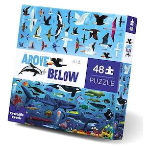 Crocodile Creek: Crocodile Creek Above + Below Sea & Sky 48pc Puzzle