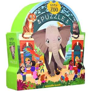 Croc Creek Day At The Zoo 48 Piece Puzzle