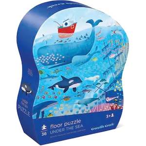 Crocodile Creek: Crocodile Creek Under The Sea Floor Puzzle 36pc