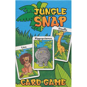 Kids Card Game Jungle Snap