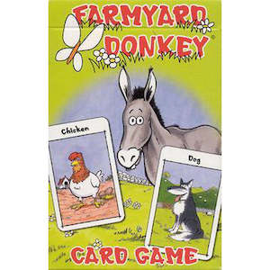 Kids Card Game Farmyard Donkey
