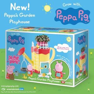 Peppa Pig: Peppa Pig Grow And Play Peppas Garden Playhouse