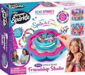 Shimmer: Shimmer N Sparkle: 2-N-1 Spin & Bead - Bracelet Studio