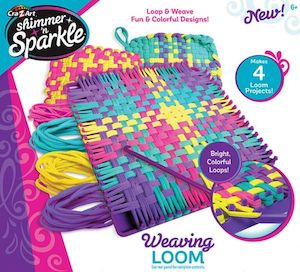 Shimmer: Cra-Z-Art Shimmer N Sparkle Lots o Loops Weaving Loom