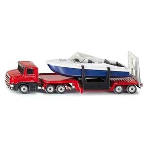 Siku 1613 Low Loader With Boat