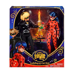 Dolls: Miraculous The Movie: Ladybug & Cat Noir 11-Inch Doll