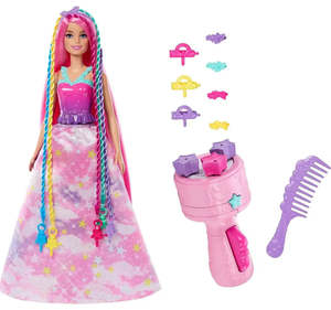 Barbie: Dreamtopia - Twist 'n Style Doll (Pink)