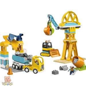 Duplo: LEGO DUPLO 3 in 1 Construction Site and Vehicles 10476