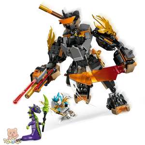 Ninjago: LEGO Ninjago Cole's Mission Mech & Dragon Zane 71854