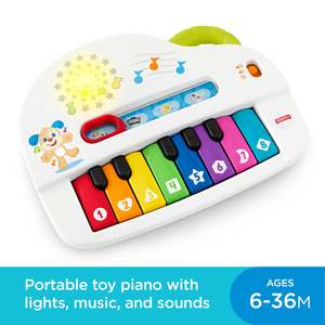 Fisher-Price Laugh and Learn Silly Sounds Light-up Piano