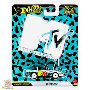 Hot Wheels Pop Culture 1984 MTV Corvette