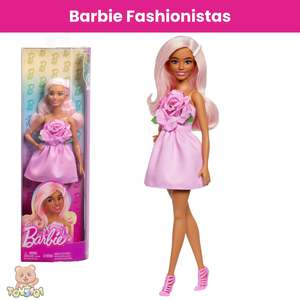Barbie Fashionistas Doll #238 with Pastel Pink Hair