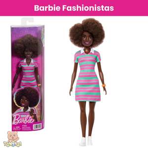 Barbie Fashionistas Doll #247 with Curly Black Hair