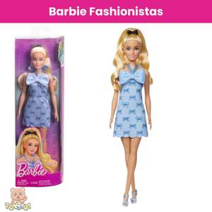 Barbie Fashionistas Doll #237 with Wavy Blonde Ponytail