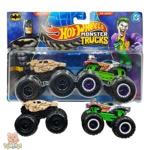 Hot Wheels Monster Trucks 2-Pack Batman vs The Joker